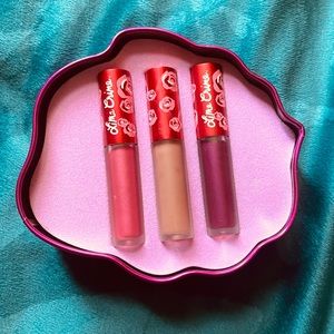 New Lime Crime Velvetines Lipstick Set